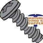 Phillips Pan Head Steel Black Zinc Type B Sheet Metal Screws Available