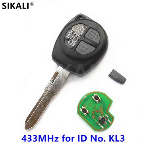 2 Buttons Car Remote Key For KL3 ID No SWIFT SX4 ALTO VITARA IGNIS