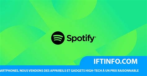 Iftinfo Spotify Annonce Un Troisi Me Trimestre Rentable Et Le Nombre