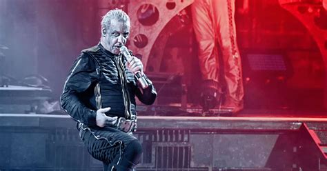 Till Lindemann Alles Ber Den Rammstein Frontmann