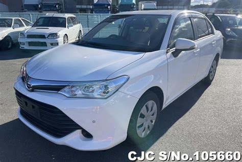 Toyota Corolla Axio White For Sale Stock No Japanese