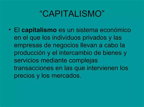 Guerra Fria Capitalismo Y Socialismo PPT Descarga Gratuita