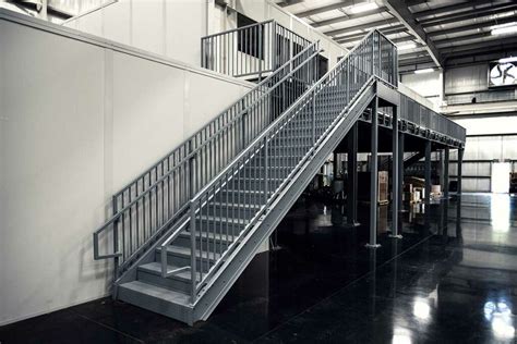 Commercial Metal Staircase for Manufacturing Plant - ErectaStep