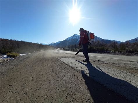 En Río Negro Vialidad Nacional Continúa Con Las Tareas De Bacheo En Frío Sobre La Ruta Nacional