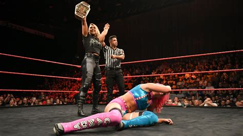 NXT UK Women’s Champion Rhea Ripley def. Candy Floss - What You Need