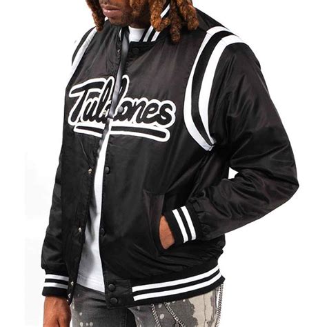 Red/Black Tulones Varsity Jacket - Jackets Masters