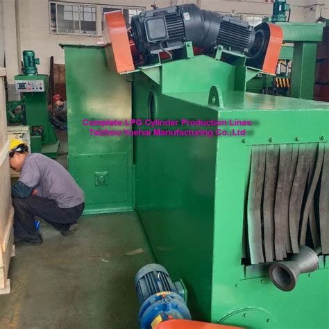 Semi Automatic Shot Blasting For Lpg Cylinder Production Line China