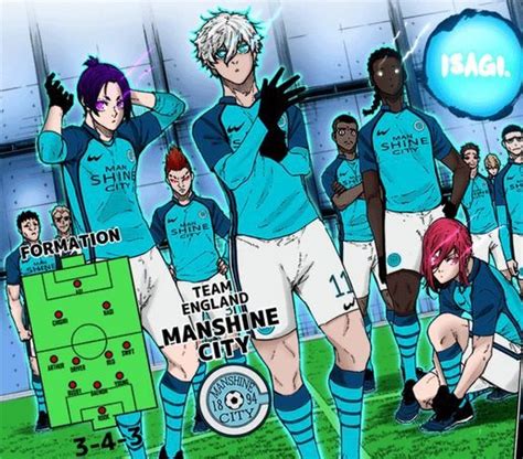 ️‍🔥el Mashine City El Equipo Que Potencia Las Armas ⚔️ Blue Lock Es Amino