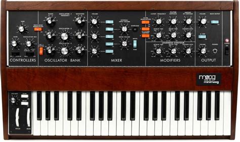 Moog Minimoog Model D Analog Synthesizer - Appalachian Cherry Reviews ...