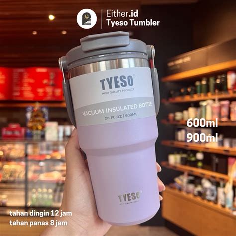 Jual Either Id TYESO TUMBLER STAINLESS KOPI CUP HIGH QUALITY VACUUM