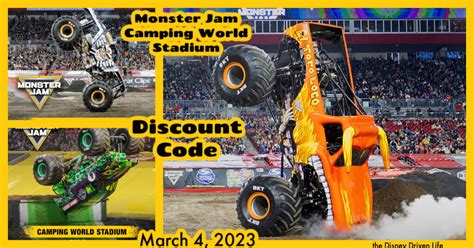 Orlando Monster Jam Is Back Discount Code The Disney Driven Life