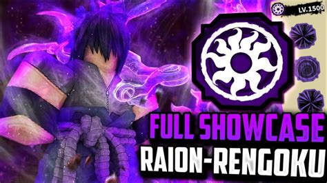 Showcase Raion Rengoku 2nd Form Shindo Life Youtube