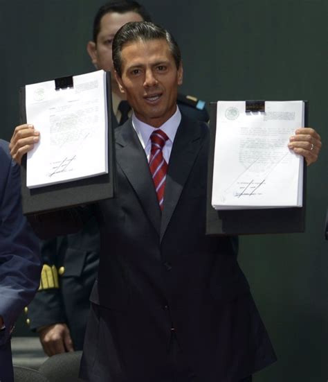 Peña Nieto Promulga Las Leyes Secundarias De La Reforma Energética