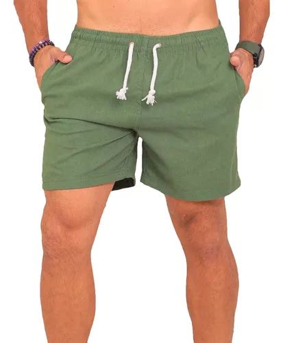 Short Linho Mauricinho Premium Bermuda Praia Frete Grátis