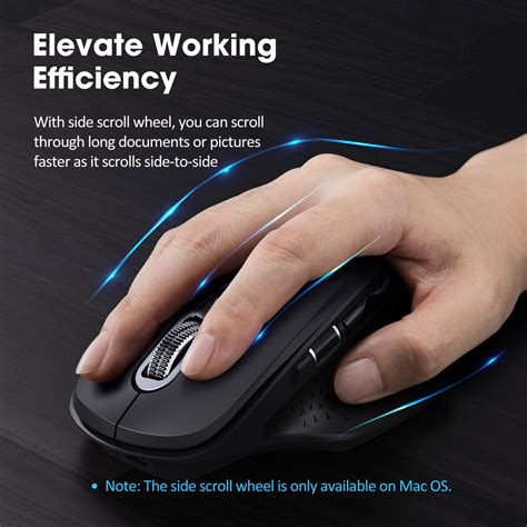 Rechargeable 2.4GHz Wireless Bluetooth Mouse – VictSing