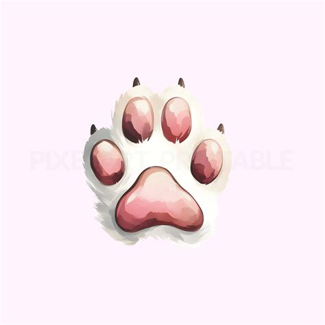 Cat Paw SVG, Cute Cat Paw Svg, Cat Paw Png, Pet SVG, Cat Lovers Gift Animal Paw Svg, Digital ...