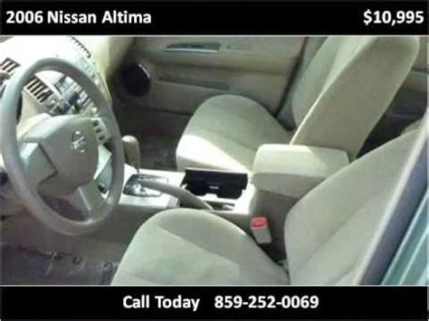 2006 Nissan Altima Used Cars Lexington KY YouTube