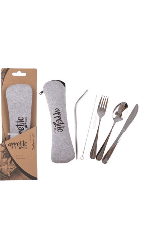 Travellers Cutlery Set Appetito Eco The Partys Here