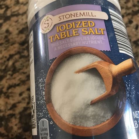 Stonemill Iodized Table Salt Reviews Abillion