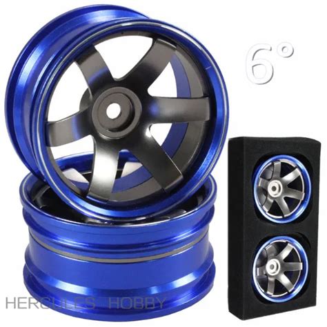 Aluminum Alloy CNC Machined Wheels For RC Drift Touring On Road Cars 1