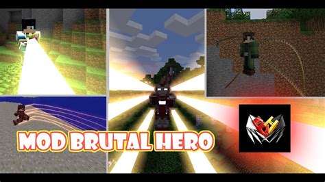 SERU GUYS ADA BANYAK SUPERHERO MOD BRUTAL HERO Minecraft Part 3 YouTube