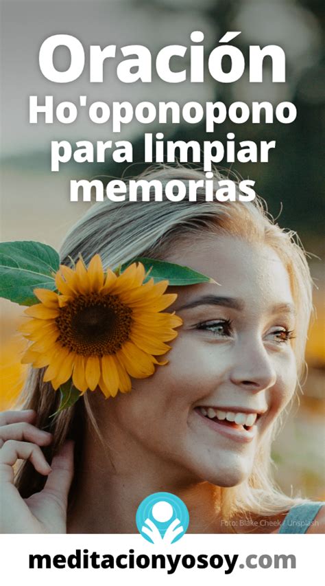 Oración Hooponopono para limpiar memorias Hooponopono frases