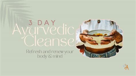 Detox And Cleanse With Ayurveda