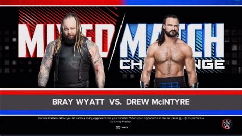 WWE 2K23 Bray Wyatt Vs Drew McIntyre YouTube