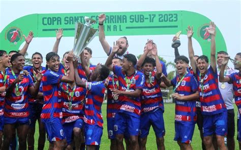 Marcílio Dias conquista a Copa Santa Catarina Sub 17 e fecha 2023