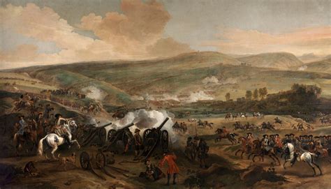 The Battle of the Boyne by Jan Wyck c. 1693 : r/BattlePaintings