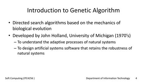 Introduction To Genetic Algorithms Ppt