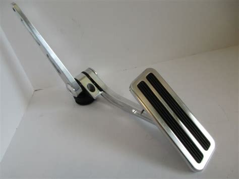 Polished Billet Aluminum Gasthrottle Pedal Hot Rodcartruck Universal