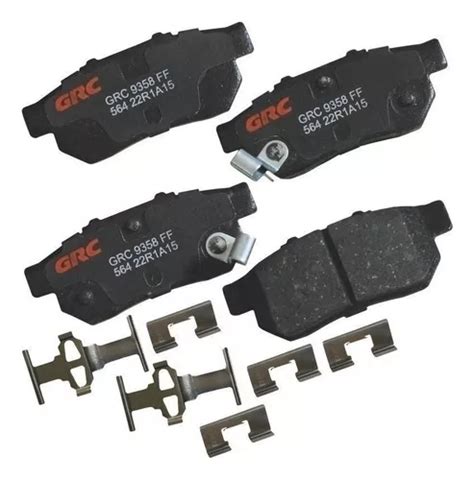 Balatas Traseras Para Honda City 2013 Grc Ultra Ceramic Envío gratis