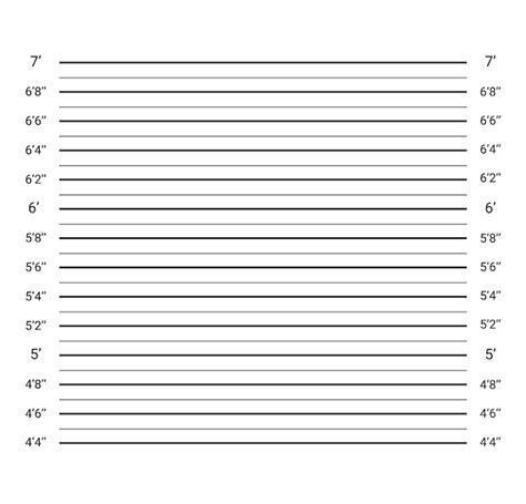 Premium Vector Lineup Backdrop For Arrest Photo Wall Measurements