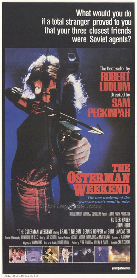 The Osterman Weekend (1983) - Sam Peckinpah DVD – Elvis DVD Collector & Movies Store