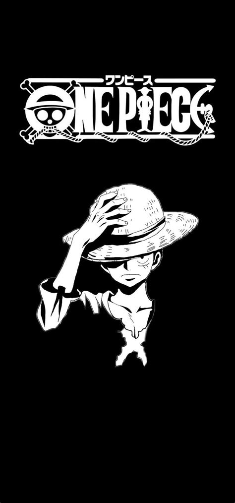 Luffy One Piece Black And White