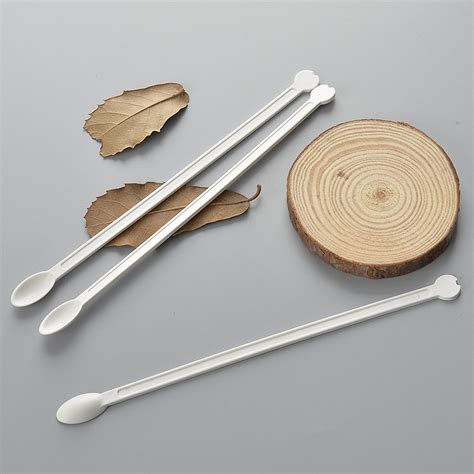 Eco Firendly Biodegradable PLA Plastic Coffee Stick Coffee Stirrer