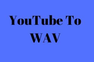 YouTube To Wav 8 Best Free YouTube To Wav Converters