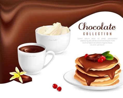 Chocolate Collection Poster 475717 Vector Art at Vecteezy