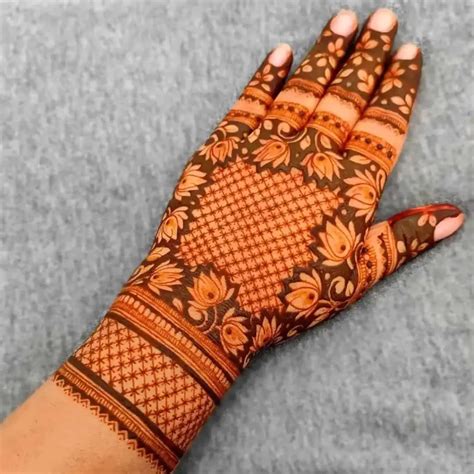 New Simple Full Hand Mehndi Design For Beginners