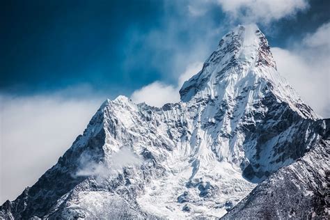 Ama Dablam Himalaya Berg Kostenloses Foto Auf Pixabay