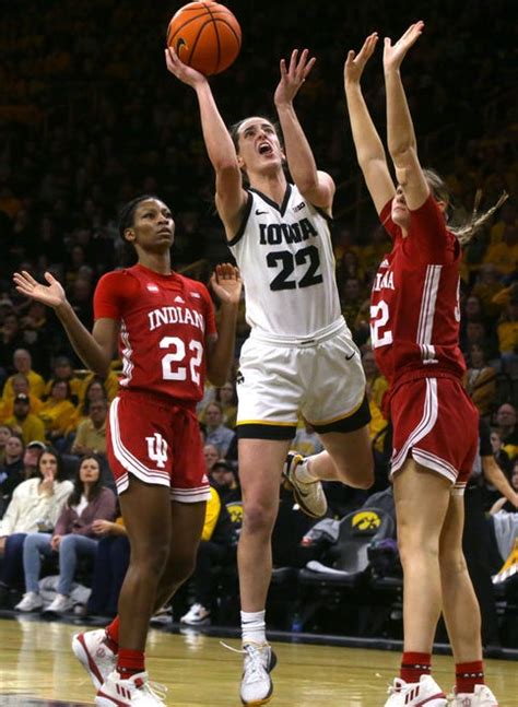 Photos: Caitlin Clark and Iowa women's basketball defeat Indiana