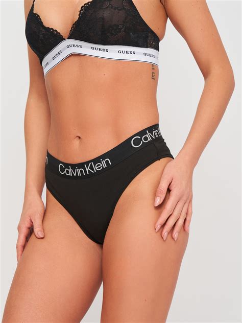 Трусики бразилиана Calvin Klein Underwear High Leg Brazilian Qf6718e Ub1 S Black 8719854683193