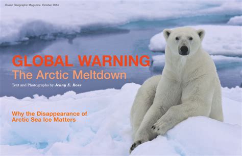 Pdf The Arctic Meltdown Why The Disappearance Of Arctic Sea Ice Matters