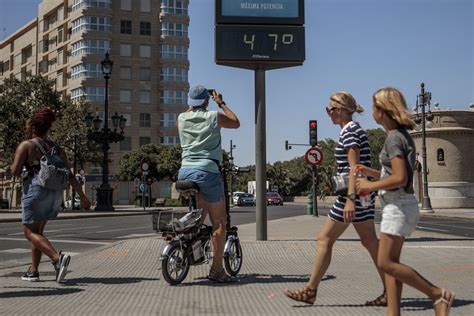 As Ser El Tiempo En Agosto Seg N La Aemet Fr O La Primera Semana