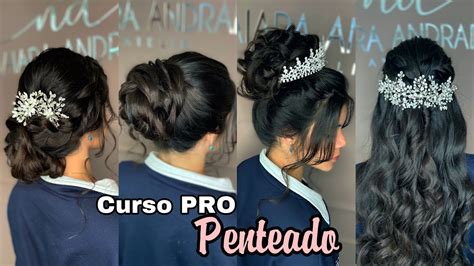 Curso De Penteado Como é Coque De Noiva Curso Vip Penteadista Iniciante Curso Penteado Mg