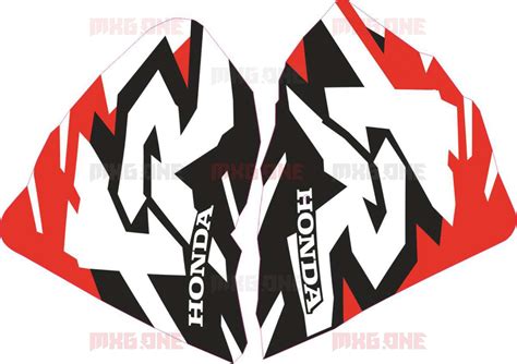 Honda Xr R Decals Set Mxg One Best Moto Decals