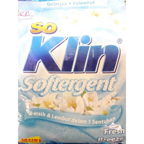 Jual So Klin Detergen Bubuk Gr Shopee Indonesia