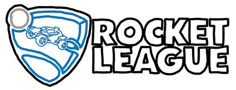 Rocket League Logo Outline