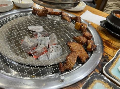 수유역 고기집 돼지갈비 구워주는 곳 수유갈비 산성골 네이버 블로그